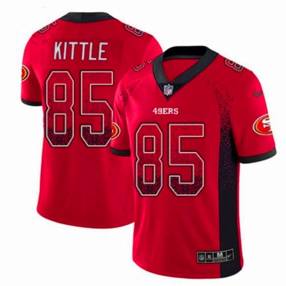 george kittle black and red jersey